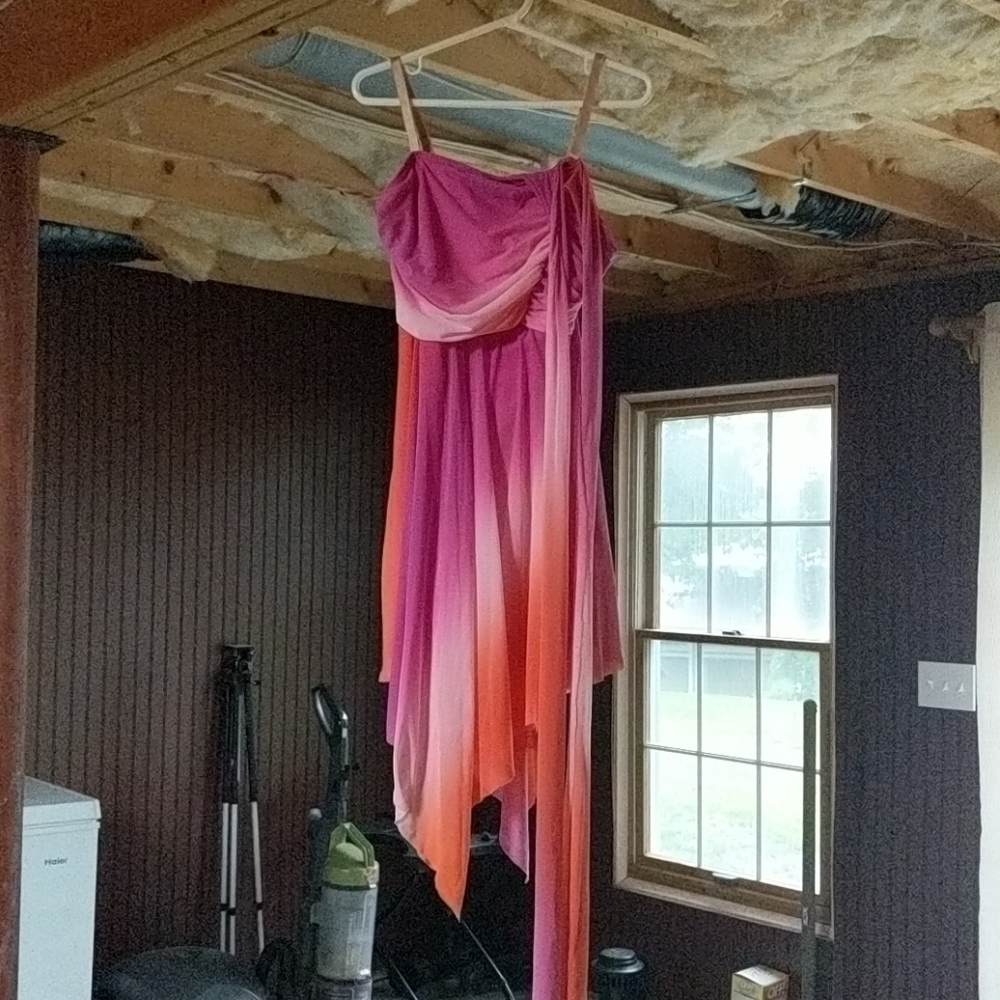 Pink dance dress